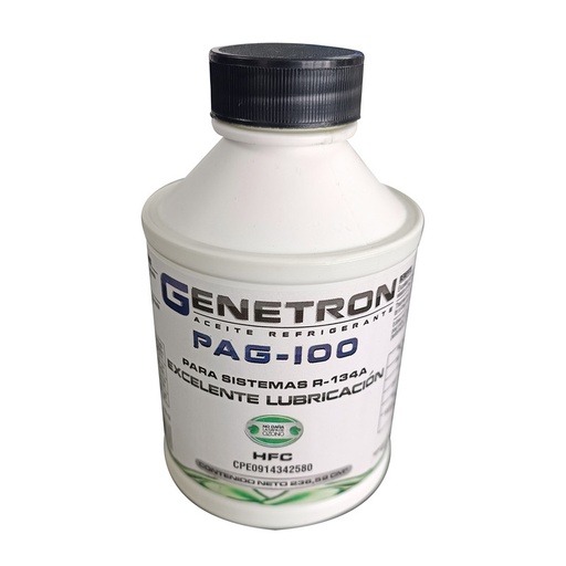 [60-2001] ACEITE REFRIGERANTE PAG-100 R134 RA-100 8oz GENETRON